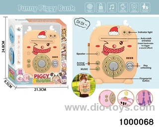 Piggy bank series in window box