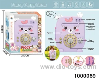 Piggy bank series in window box