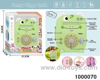 Piggy bank series in window box