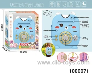 Piggy bank series in window box