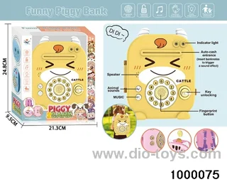 Piggy bank series in window box