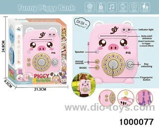Piggy bank series in window box