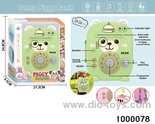 Piggy bank series in window box