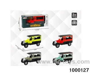 1:32 simulated return alloy car  in window box