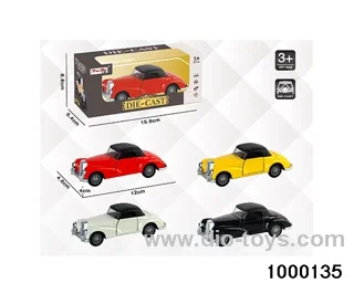 1:32 simulated return alloy car  in window box