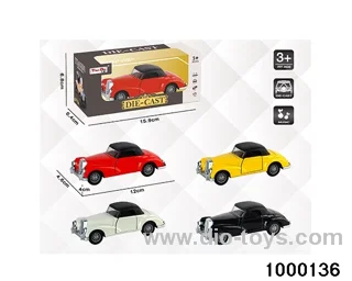 1:32 simulated return alloy car W L/M in window box
