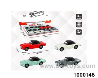 1:32 simulated return alloy car W L/M in display box