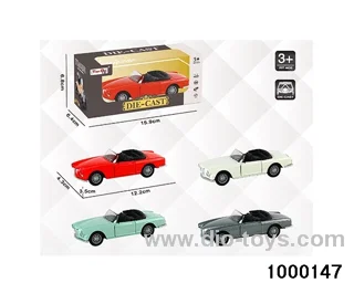 1:32 simulated return alloy car  in window box