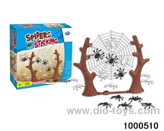 Spider sticky music in color box