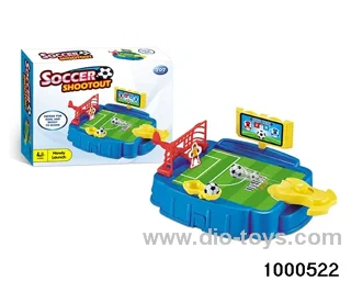 Football competition in color box