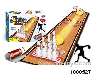 Bowling game in color box