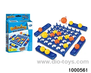 Bounce ball game in color box