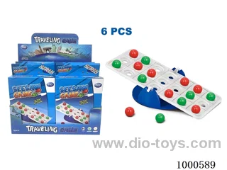 Bead seesaw in display box