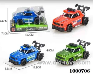 Small Jai Alai frame Jeep police car