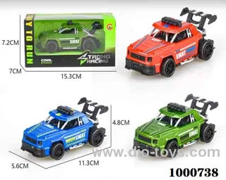 Small Jai Alai frame Jeep police car