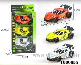 Trumpet 3 PCS Loaded Jai Ai Skeleton Sports Car (Police Car)
