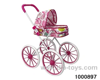 Baby stroller (iron) in PP bag with header