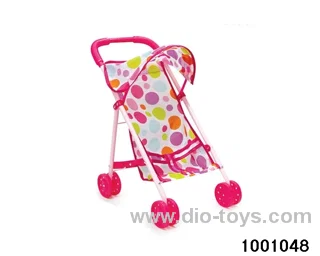 Baby stroller (iron) in PP bag with header