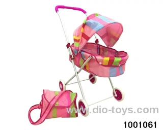 Baby stroller (iron) in PP bag with header