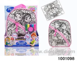 DIY watercolor painting+jigsaw puzzle in display box
