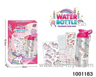 DIY stick drill water bottle in color box
