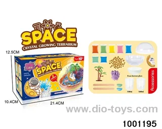 Astronaut - DIY growth crystal ornaments in color box