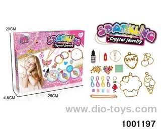 DIY jewelry set in color box