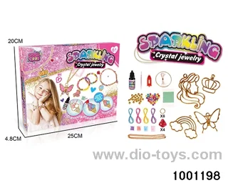 DIY jewelry set in color box