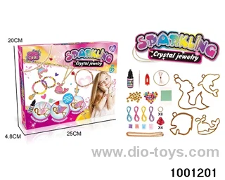 DIY jewelry set in color box
