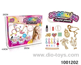 DIY jewelry set in color box