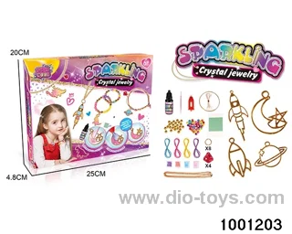 DIY jewelry set in color box