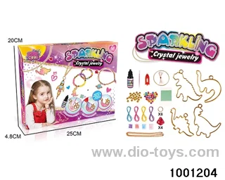DIY jewelry set in color box