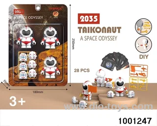 Astronaut+backpack+tool+9 cards in clam shell