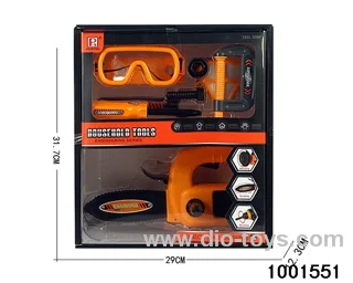 Children's tools in color box