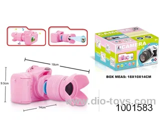 projection camera with light and music in color box