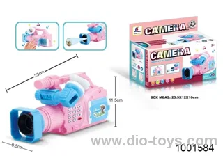 camera projection toys with light and music