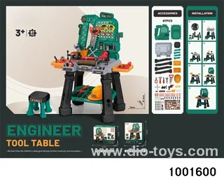 Tool table/with chair in color box