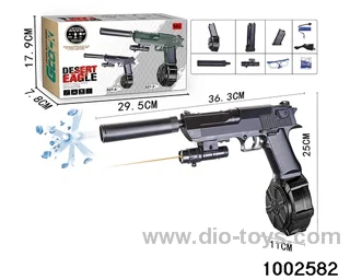 Electric gun in color box