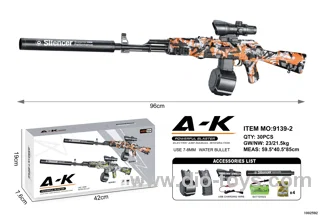 Electric gun in color box