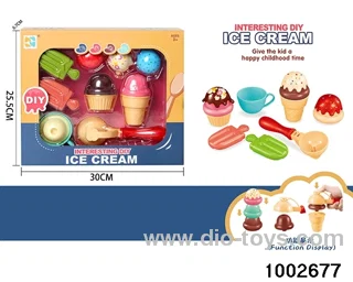 (GCC) Ice cream folding set in window box
