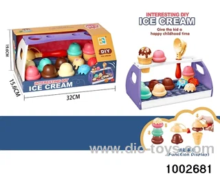 (GCC) Ice cream folding set in window box