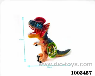vinyl dinosaur in Hangtag