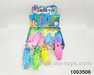 Decompression toy in display  box