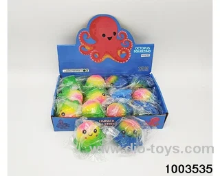 Decompression toy in display  box