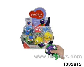 Decompression toy in display  box