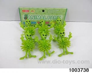 Burr aliens in PP bag with header