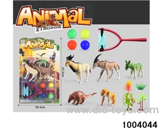 Slingshot+Animal Combination in Blister card
