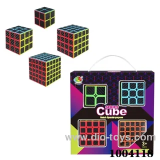 Magical cube   4 sets mixed loading in color box