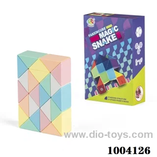 Magical cube 3 sets mixed loading in color box