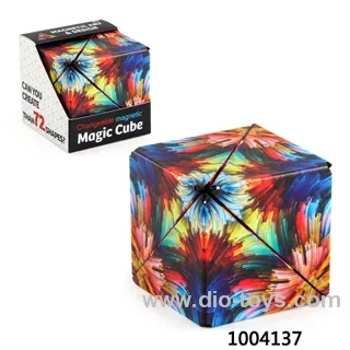 Magical cube in display box
